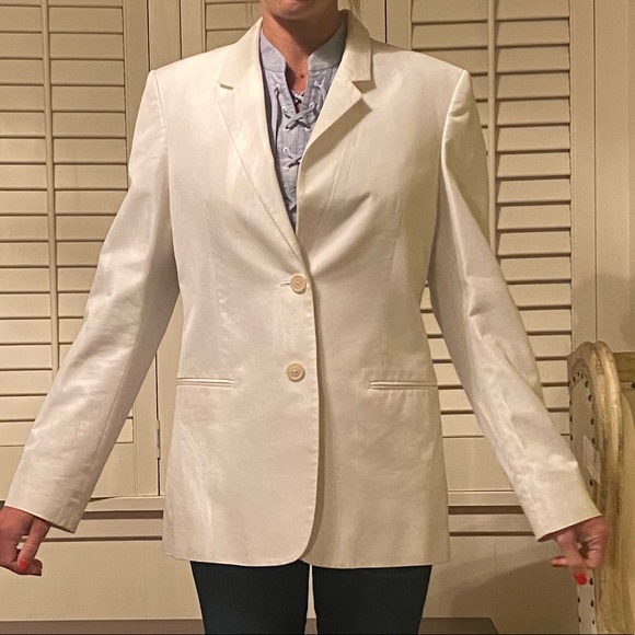 Helmut Lang white blazer/jacket - Picture 3 of 16